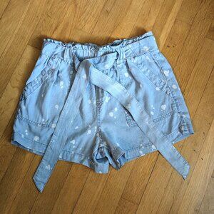 2 Pair- Time and Tru Belted Shorts - SZ SM 4-6